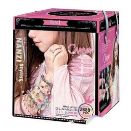 Caniya - 8 In 1 DIY Beads Jewelry Making Kit With Jewelry Box